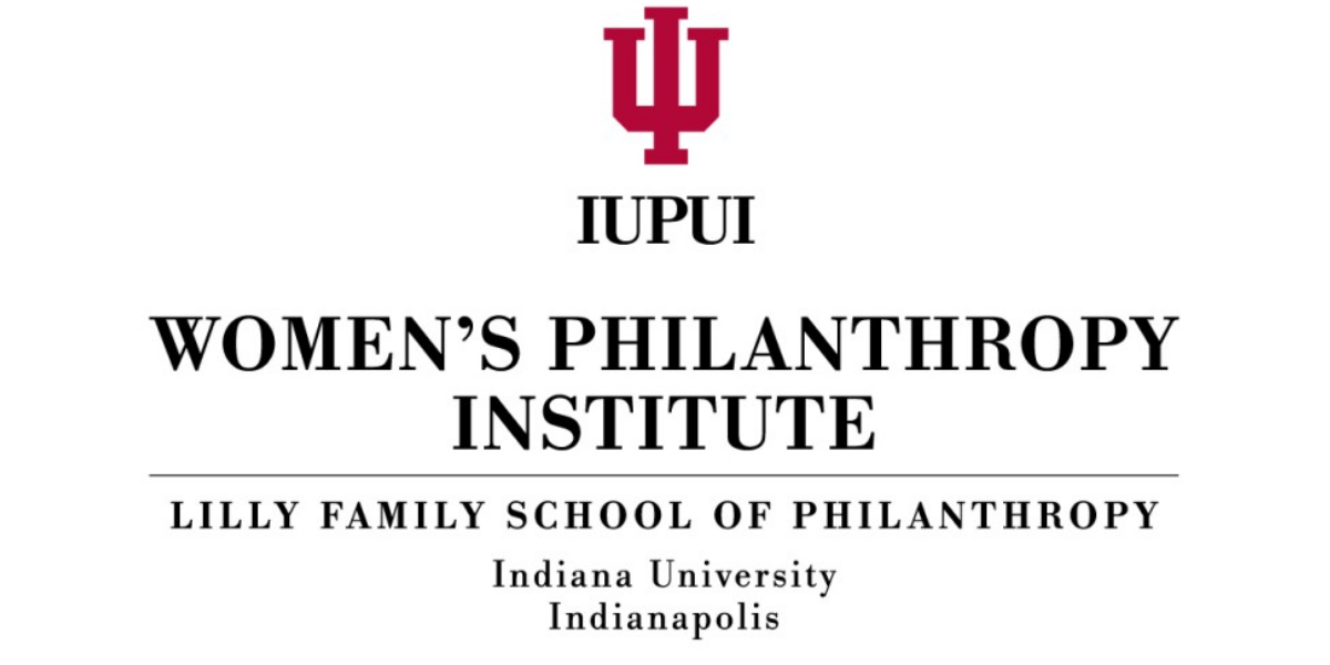 Logo for the Indiana University Lilly Family School of Philanthropy's Women's Philanthropy Institute.