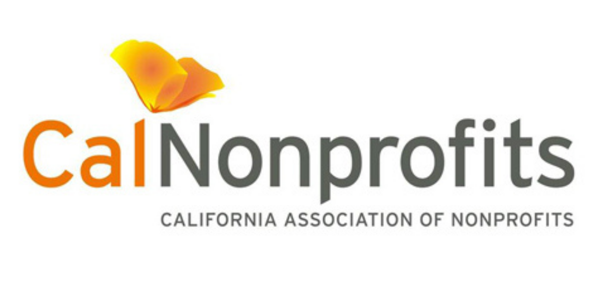 Logo for CalNonprofits. Reads 